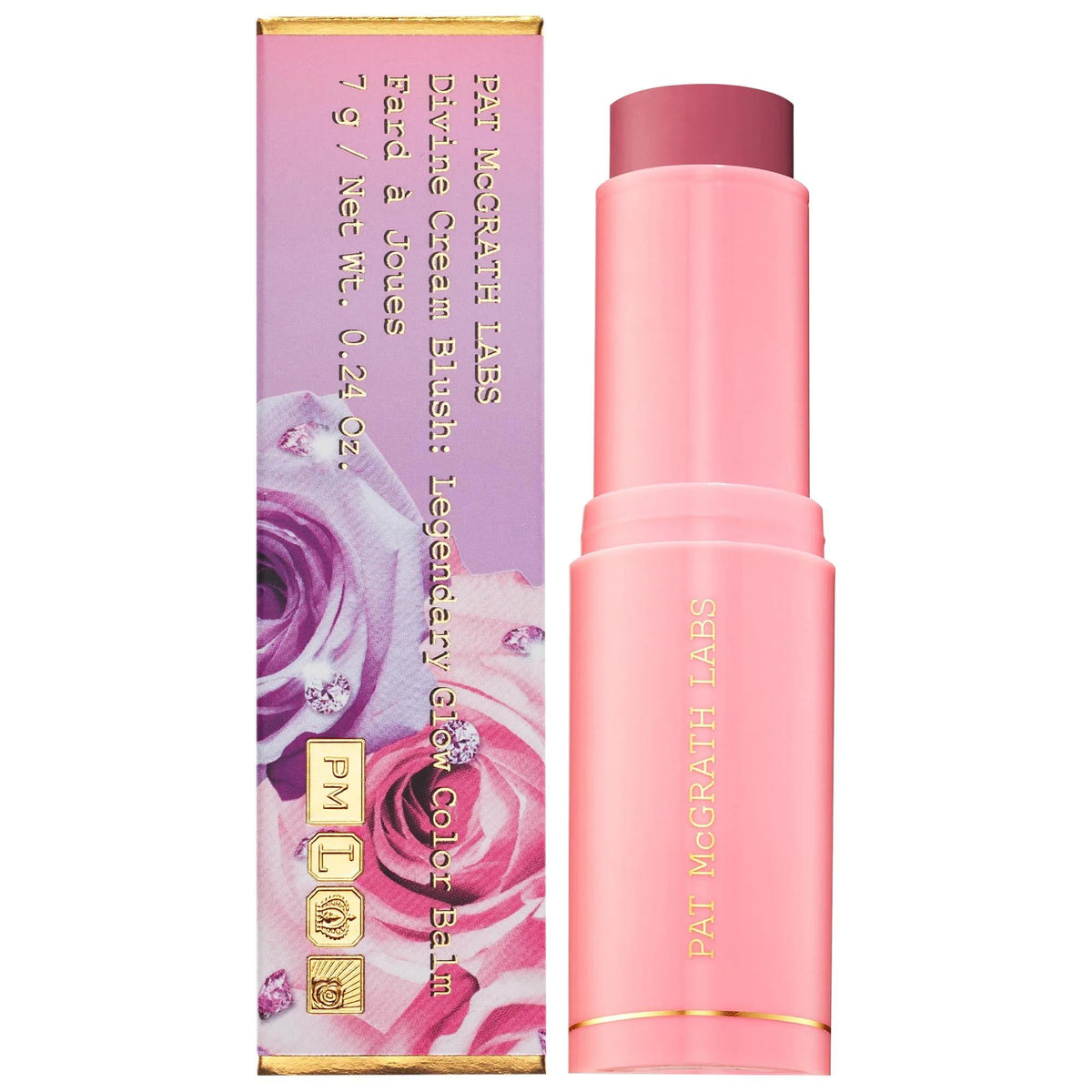 Divine Cream Blush: Legendary Glow Color Balm Stick - Radiant, Natural, & Nourishing Shea Butter, Squalane - Paraben & Sulfate Free Light Coverage