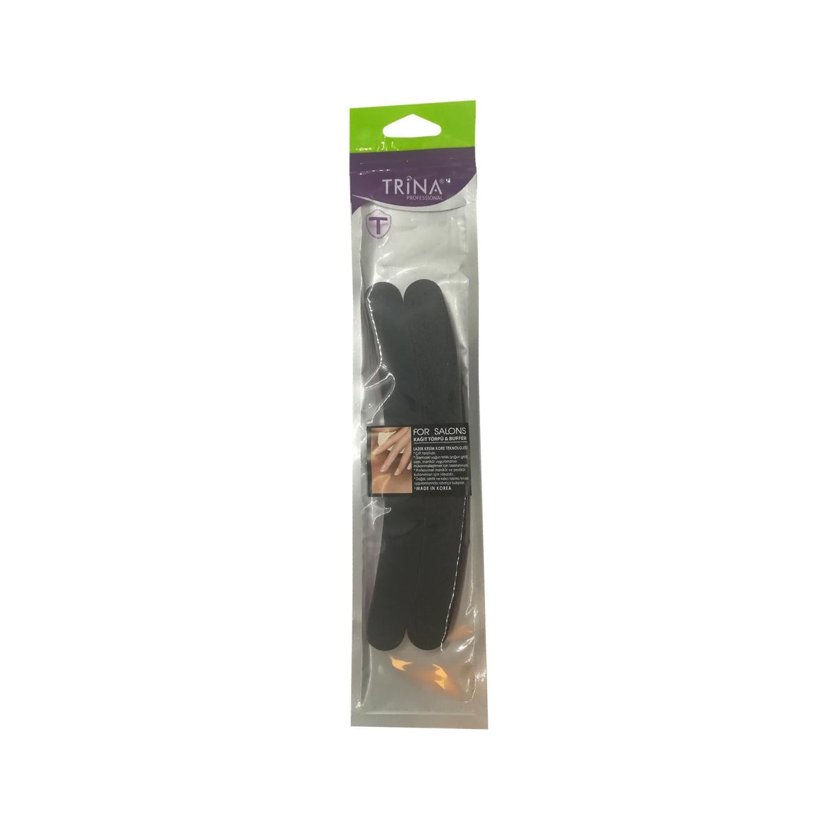 Trina Nail Buffer - 2-Piece Paper Nail Shaping and Polishing Set for Professional Results