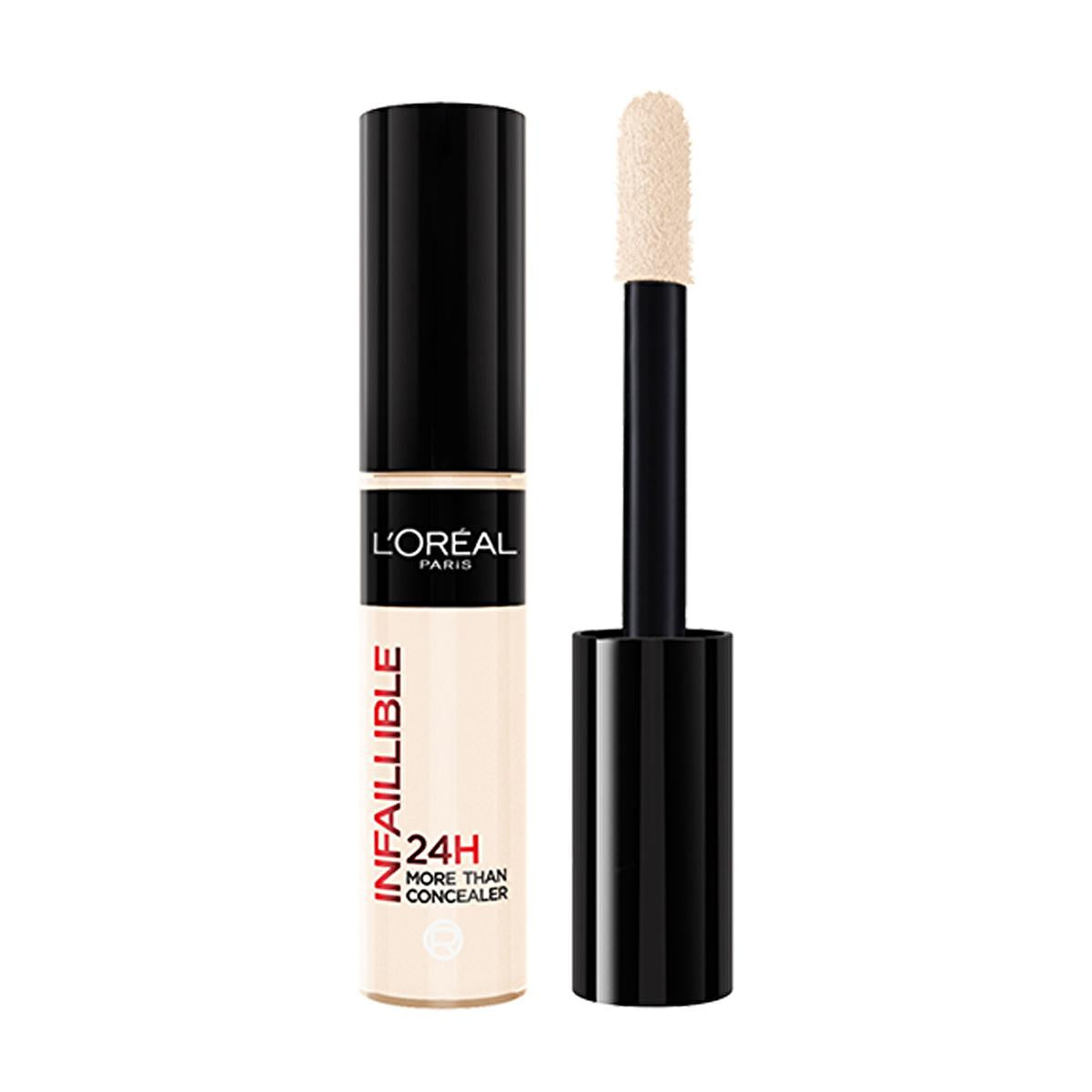 Loreal Paris Infaillible 24H Full Face Concealer - Long Lasting High Coverage Makeup for Flawless Skin