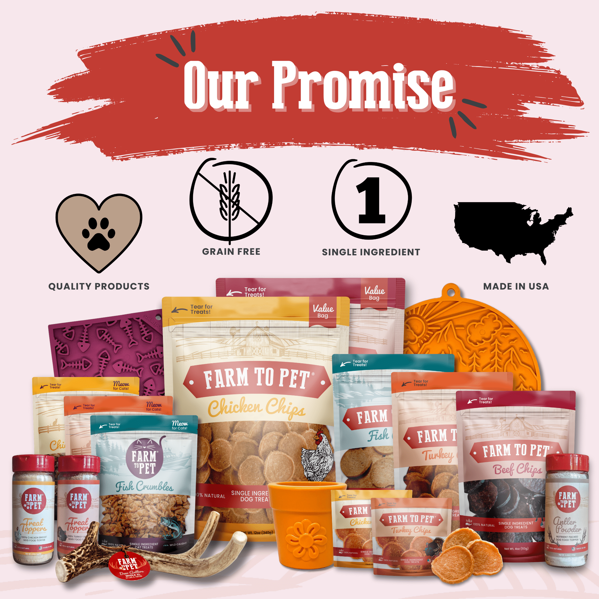 Beef Chips Dog Treats | Single-Ingredient Healthy Treats for Dogs