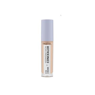 Pastel Eye Cream + Hydrating Satin Concealer - 62 Ivory - Brightening, Vegan & Cruelty-Free Under Eye Cream & Concealer