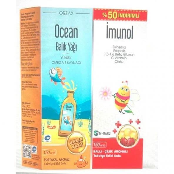 Ocean Omega-3 Fish Oil Syrup for Kids & Adults - Orange Flavored, 5.07 fl oz