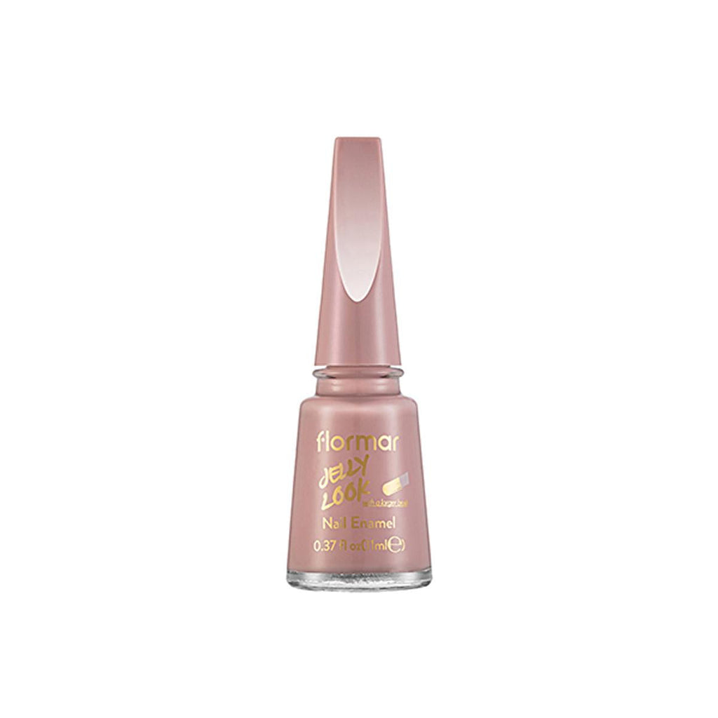 Flormar Jelly Look Nail Polish - High-Pigment, Gel Finish, Long Lasting | JL51 Perfect Selfie