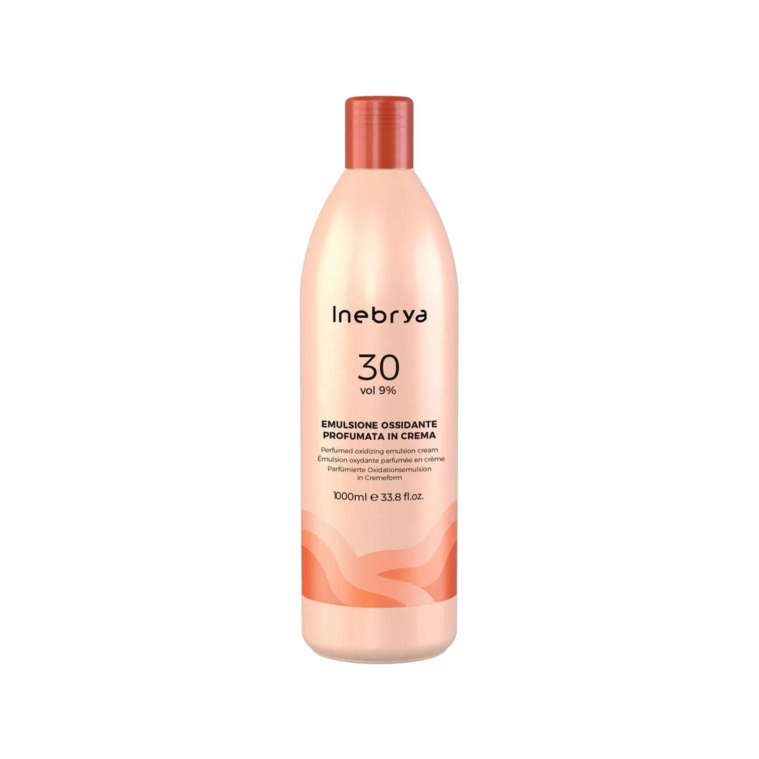Inebrya Color 30 Volume 9% Cream Developer for Hair Dye 1000 ml