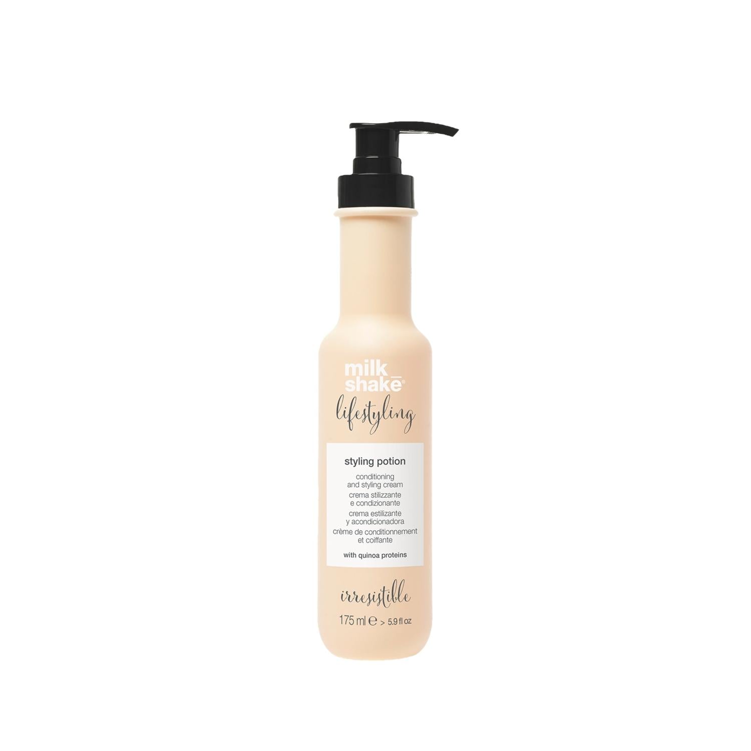 milk_shake Lifestyling Hair Styling Cream - Shape, Control, & Shine | Professional Hair Cream for All Hair Types (5.92 fl oz)