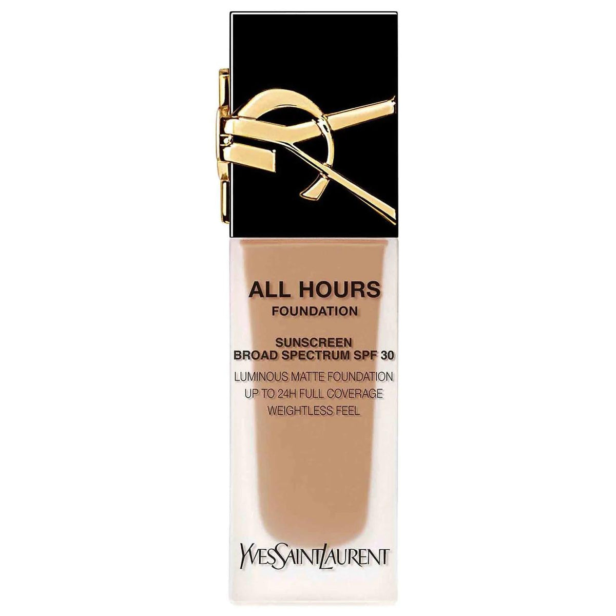 All Hours 24H Longwear Liquid Foundation - Full Coverage, Matte Finish with SPF 30 & Hyaluronic Acid