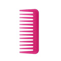 Janeke Mini Supercomb Fuchsia Detangling Hair Comb