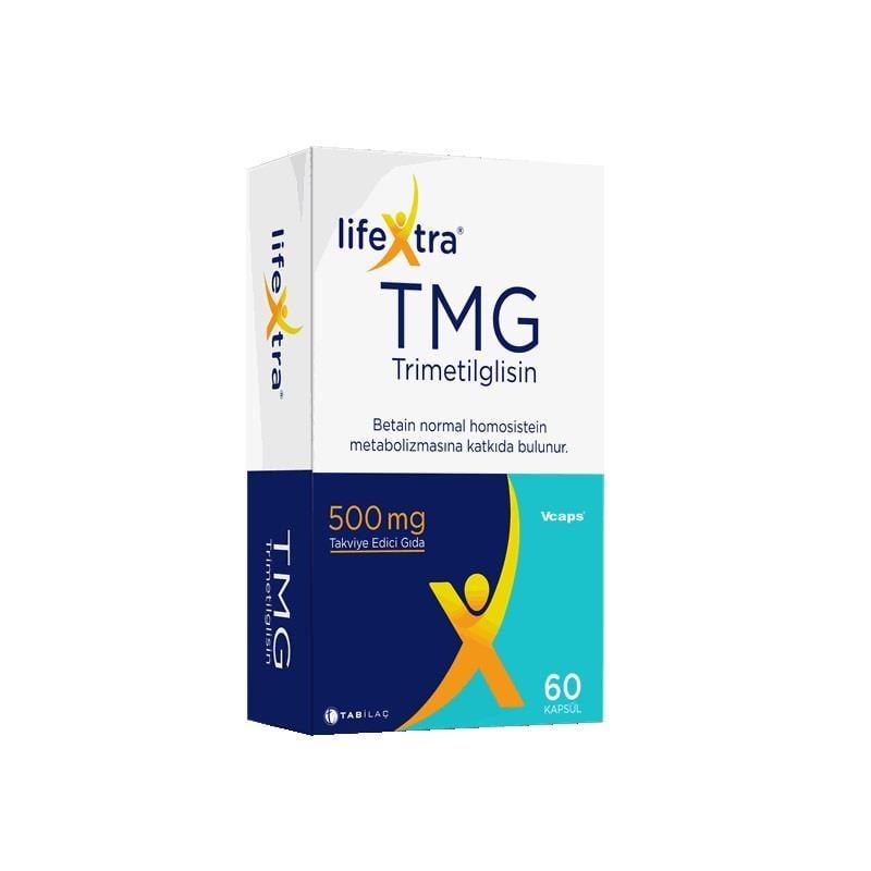 LifeXtra TMG Dietary Supplement for Cellular Support 60 Capsules