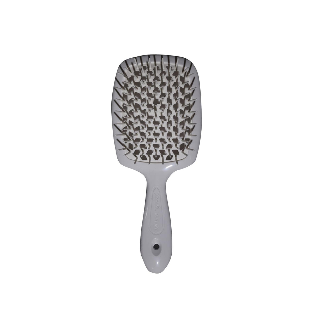 Janeke Superbrush Hairbrush in White SP226 BB