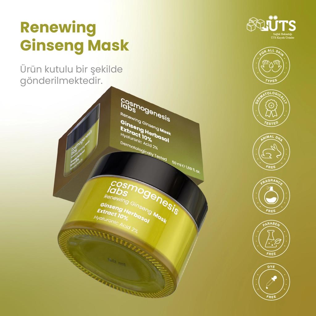 Cosmogenesis Labs Ginseng Cream Face Mask 50 ml