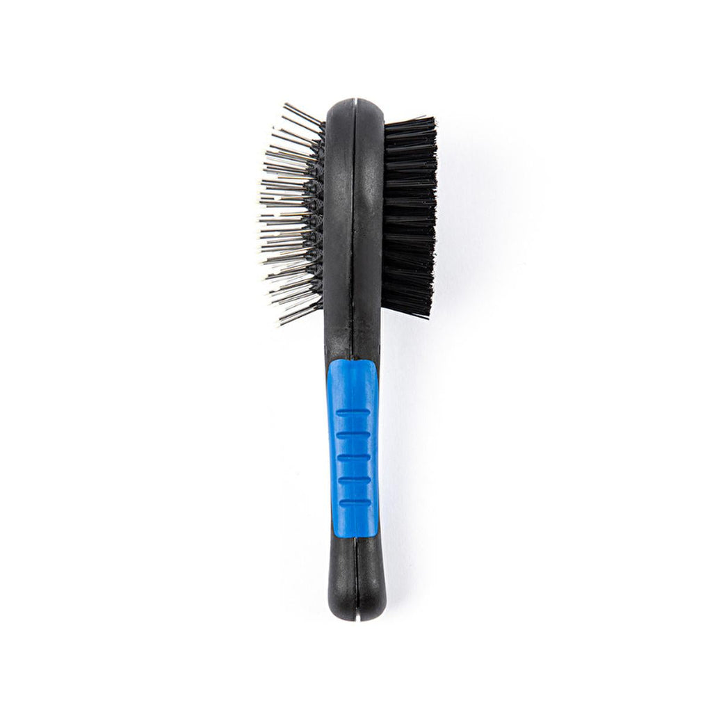 City Pets Pet Grooming Brush - Dual-Sided Ergonomic Pet Care Tool for Comfortable Grooming & Massage