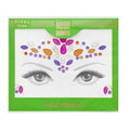 Rival Loves Me Artificial Diamond Jewelry Set - 49 Piece UV Glowing Vegan Accessories for Festival & Party