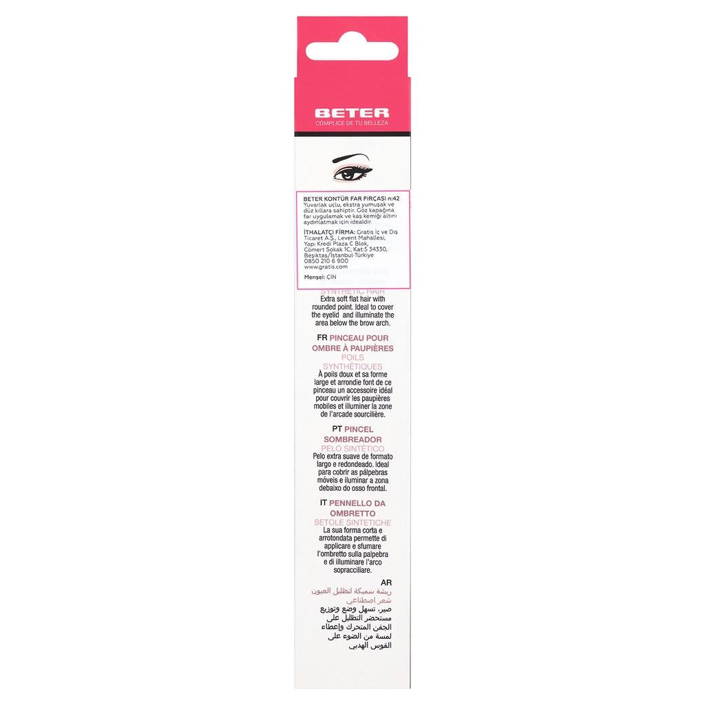 Beter Contour Eyeshadow Brush No. 42 for Precise Blending