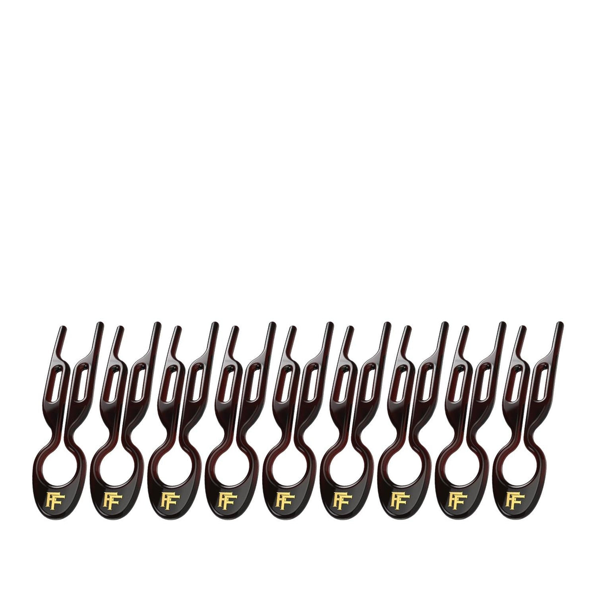Fiona Franchimon No. 1 Hairpin Brown Hair Pins 9 Count