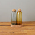 Glass & Cork Cruet, Set of 2