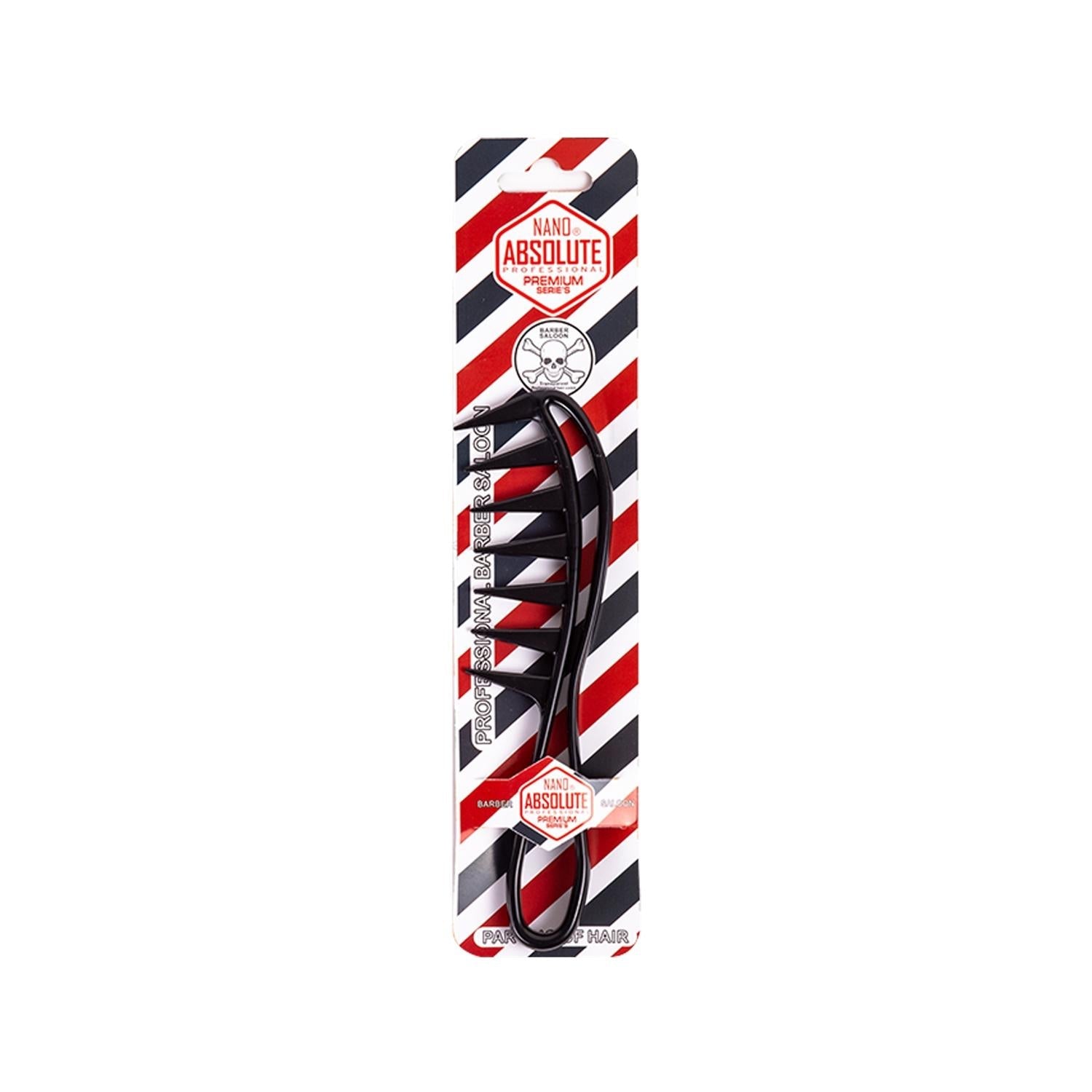 Nano Absolute Wide Spaced Wax Comb G-269 for Hair Styling and Detangling - Hair Care Tool