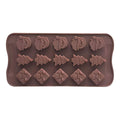 Epinox Silicone Chocolate Mold Pine CMA-20 - Flexible, Non-Stick, Reusable & Easy Clean Chocolate Shaping Tool