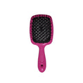 Janeke Superbrush Detangling Hairbrush Pink & Black