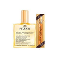 Nuxe Huile Prodigieuse: Multi-Purpose Dry Oil Set - Moisturize, Nourish & Add Radiant Shimmer to Skin & Hair | Natural, Fast Absorbing, Paraben-Free