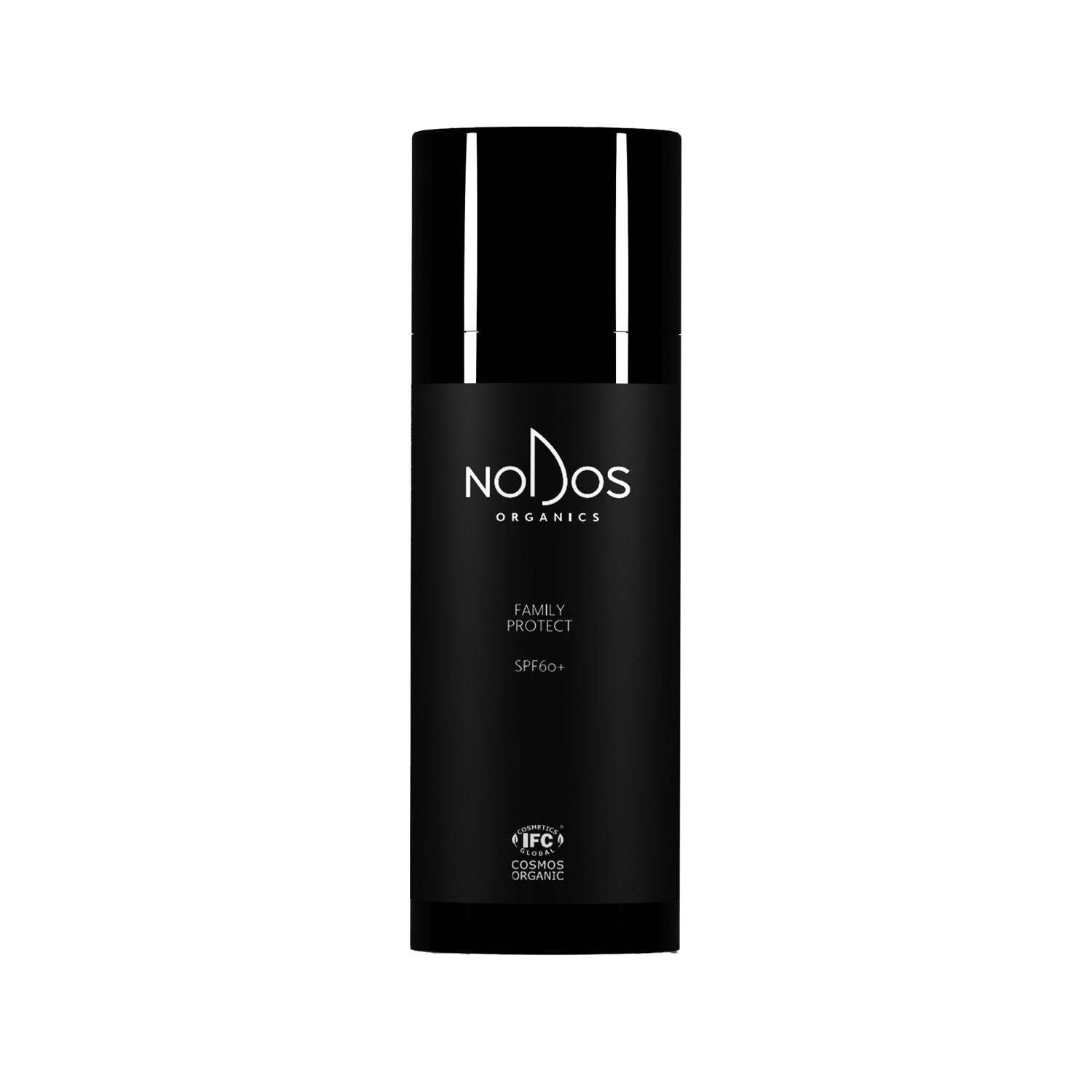 Nodos Organics Organic Sunscreen SPF 50+ Family Protect 100ml - Natural Sun Protection for All Ages