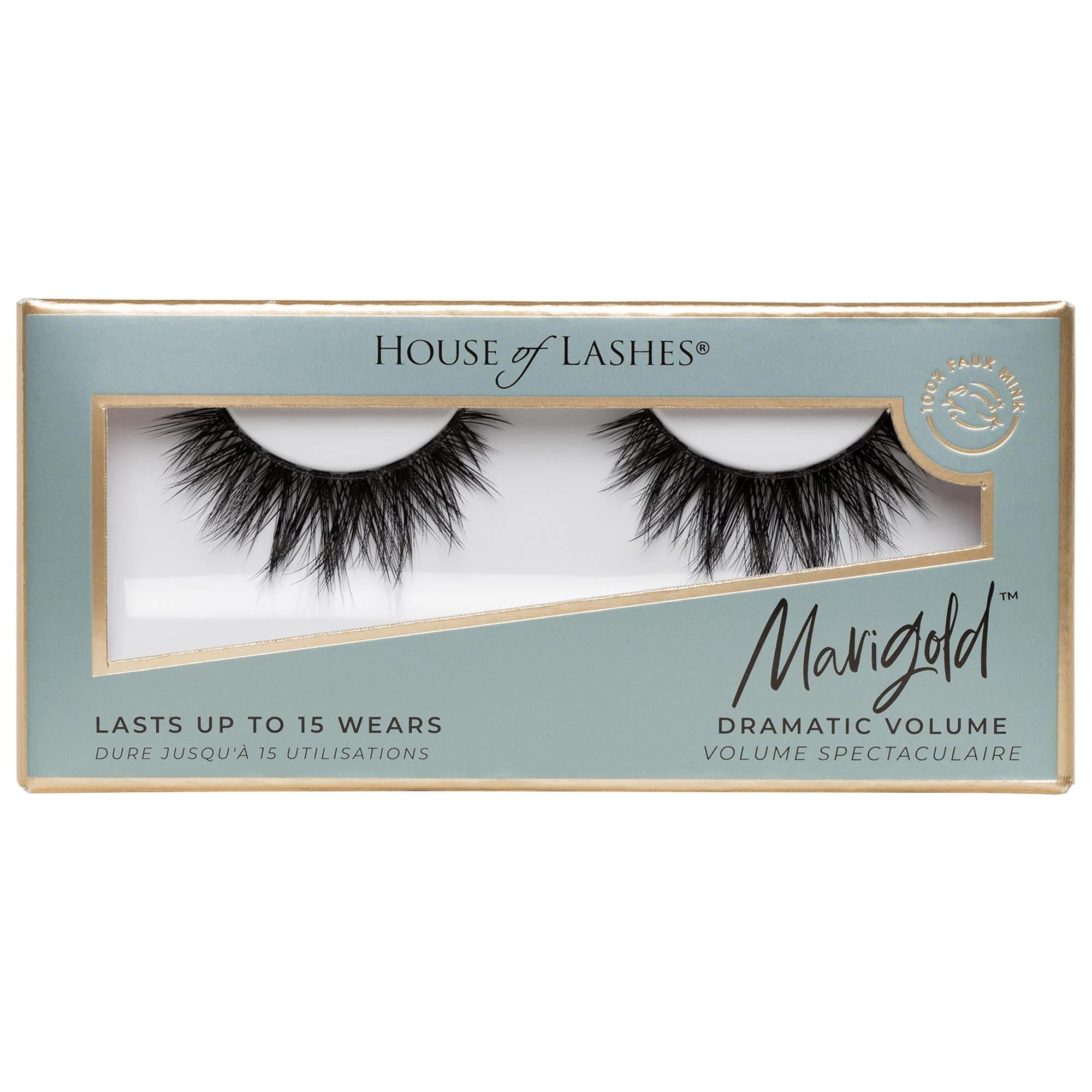Faux Mink Lashes: Cruelty-Free Volumizing 3D Eyelashes - Reusable, Lightweight & Comfortable False Eyelashes for Dramatic Eye Looks
