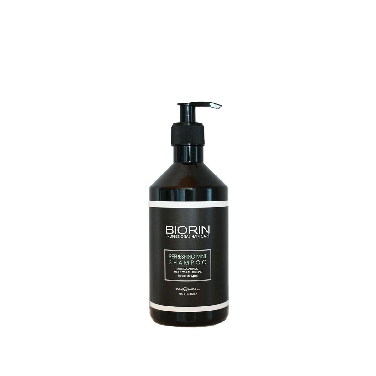 Biorin Refreshing Mint Shampoo: Invigorating & Cooling Cleansing for Hair - 500ml Value Size