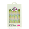 Eklips Green Almond Press-On Nails 24-Pack