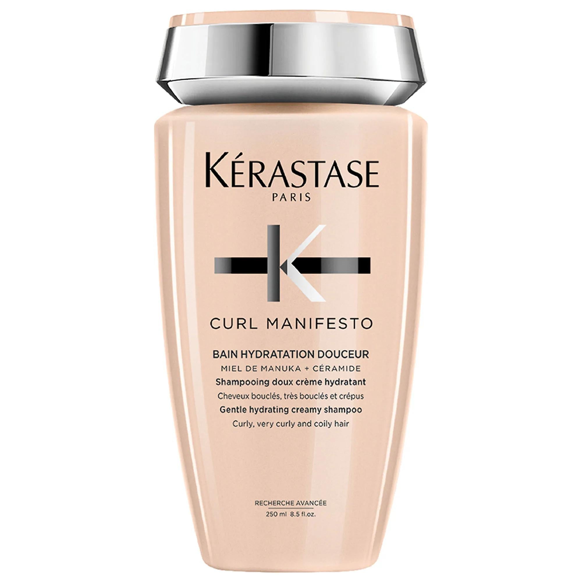 L'OrŽal Curl Manifesto Sulfate-Free Shampoo: Hydrating Manuka Honey & Ceramide Formula for Defined, Bouncy Curls - Gentle Cleansing & Enhanced Radiance