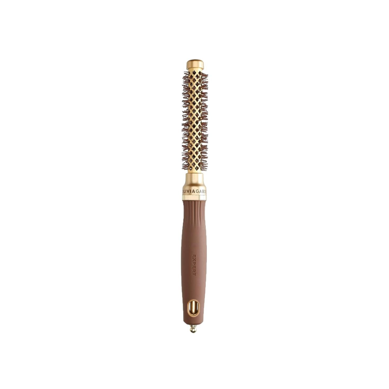 Olivia Garden Expert Blowout Shine Hair Brush - Wavy Bristles for Frizz-Free Volume & Shine - Professional Styling at Home
