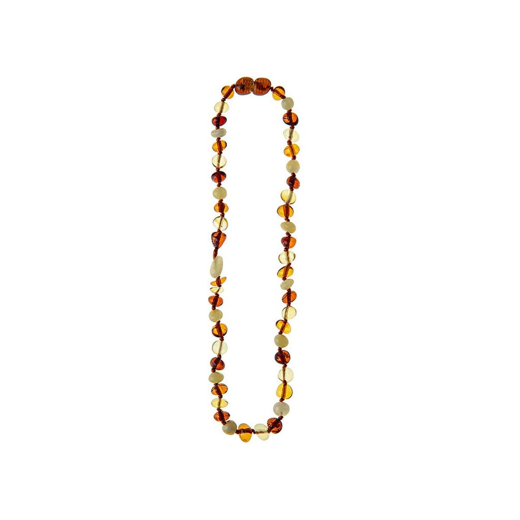 Babyjem Baby Amber Necklace for Teething Relief - Natural Amber Jewelry for Babies, Teething Accessories