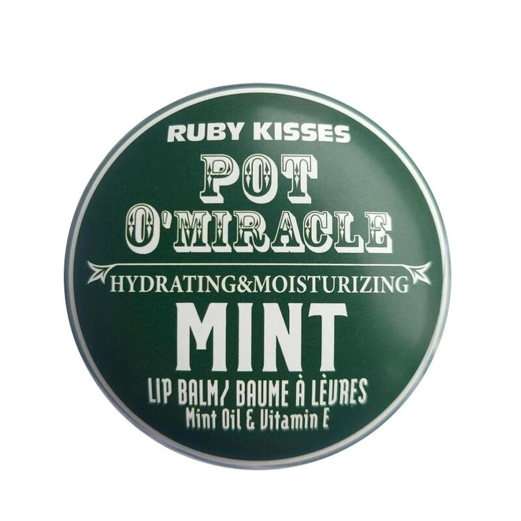 Ruby Kisses Pot O'Miracle Cooling Mint Lip Revitalizer 10g