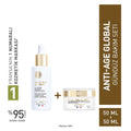 Anti-Age Global Skincare Set with Rejuvenating Serum and Day Cream for Anti-Aging