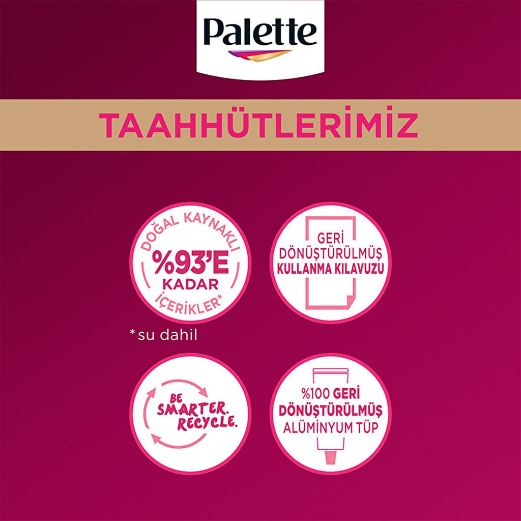 Palette Deluxe: Intense Black Hair Dye 1-0 - Long Lasting Color, Deep Conditioning with Micro Oils, At-Home Permanent Hair Coloring