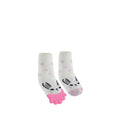 Babyjem Baby Towel Socks with Teething Relief - Soft, Comfortable, Pink, 6-12 Months