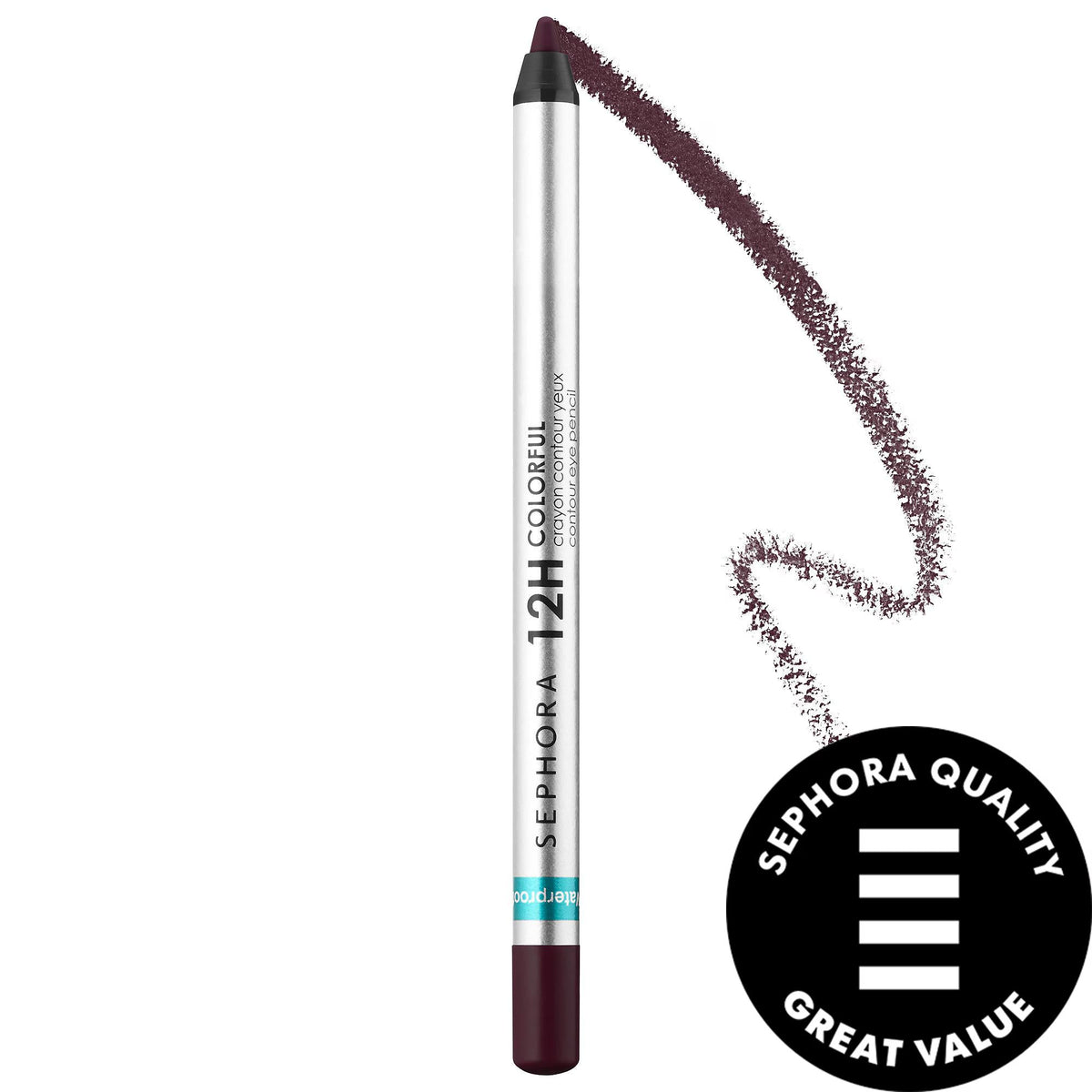 Morphe 12 Hour Contour Pencil Eyeliner - Waterproof, Vegan, Cruelty-Free, Ultra-Pigmented Eye Makeup for Long Lasting Definition