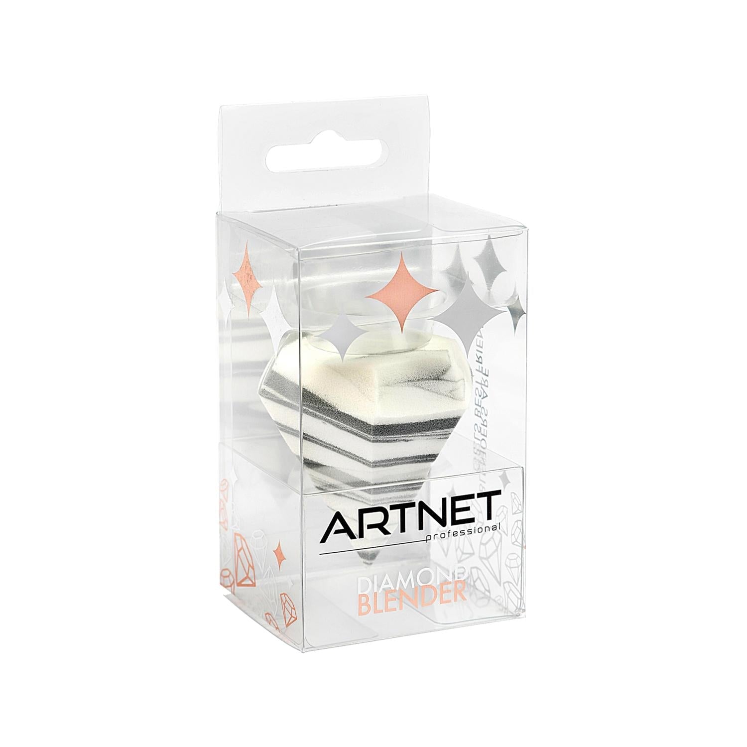 Artnet Diamond Texture Makeup Blender Sponge for Flawless Makeup Application - Beauty Blender with Precise Blending, Soft & Durable