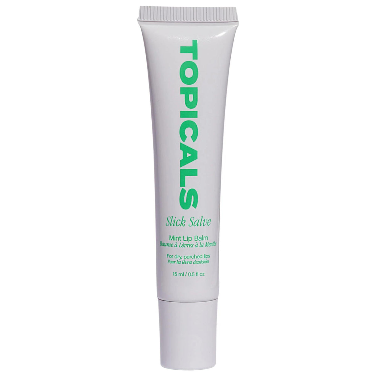 Slick Salve Hydrating Lip Balm: Vegan Glossy Balm for Dry, Chapped Lips - Soothe, Protect & Repair with Hyaluronic Acid & Ceramides