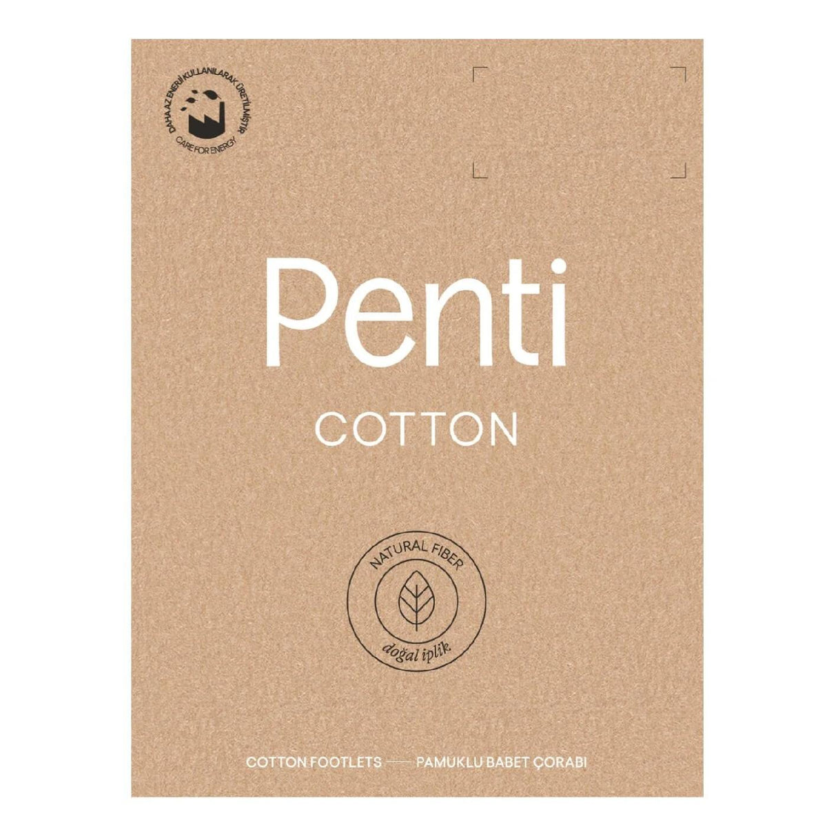 Penti Cotton No-Show Socks for Daily Comfort 1 Pair