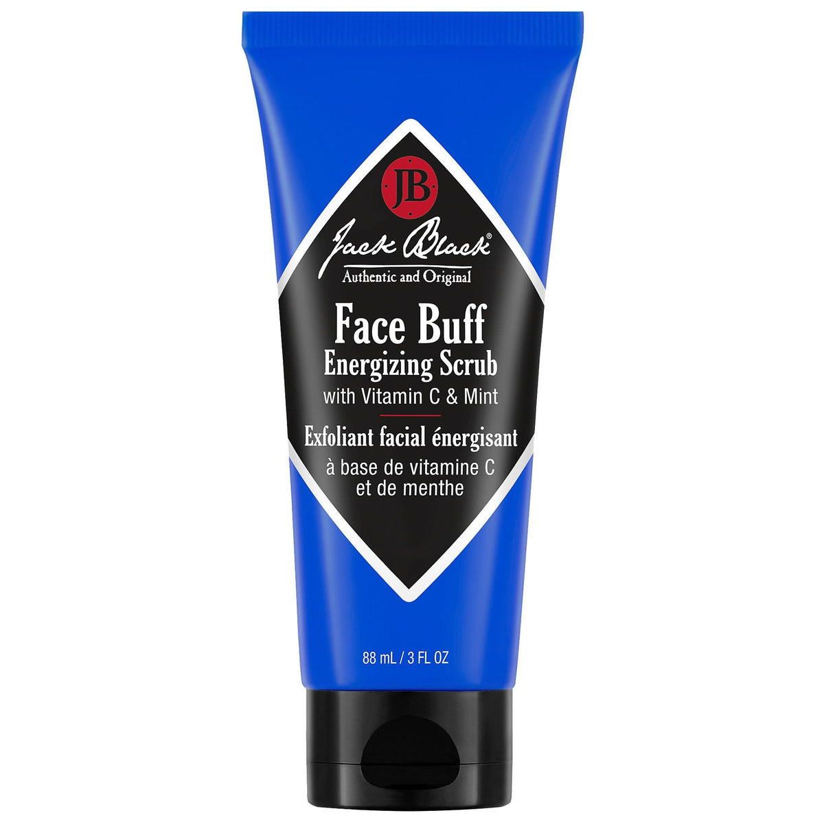 The Face Buff Energizing Scrub - Pre-Shave Exfoliating Face Scrub for Men, Improves Shaving Experience, Prevents Ingrown Hairs