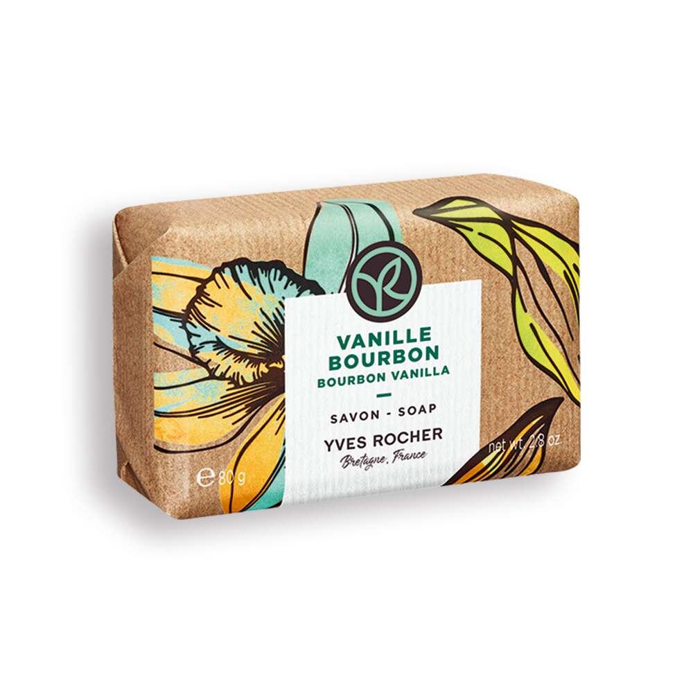 Naturalle - Exotic Vanilla Solid Hand Soap, Gentle & Moisturizing for Sensitive Skin - 80g