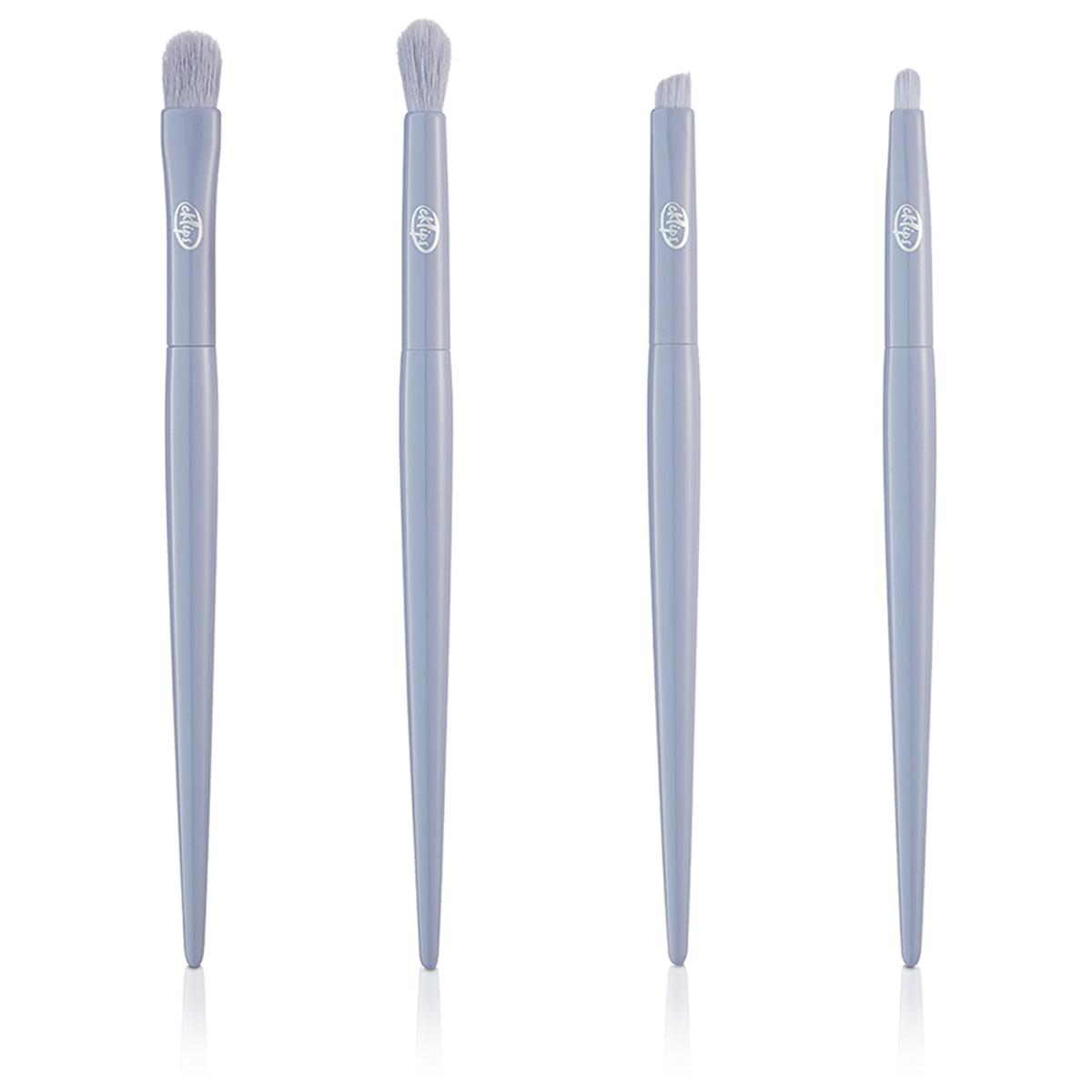 Eklips 4-Piece Synthetic Eye Makeup Brush Set for Professional Results