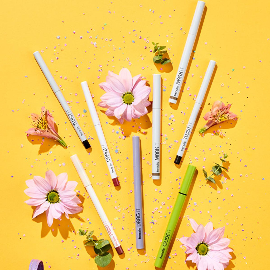 Beaulis Twist-up Waterproof Eyeliner for Long-Lasting Eye Makeup - Precision Eye Liner
