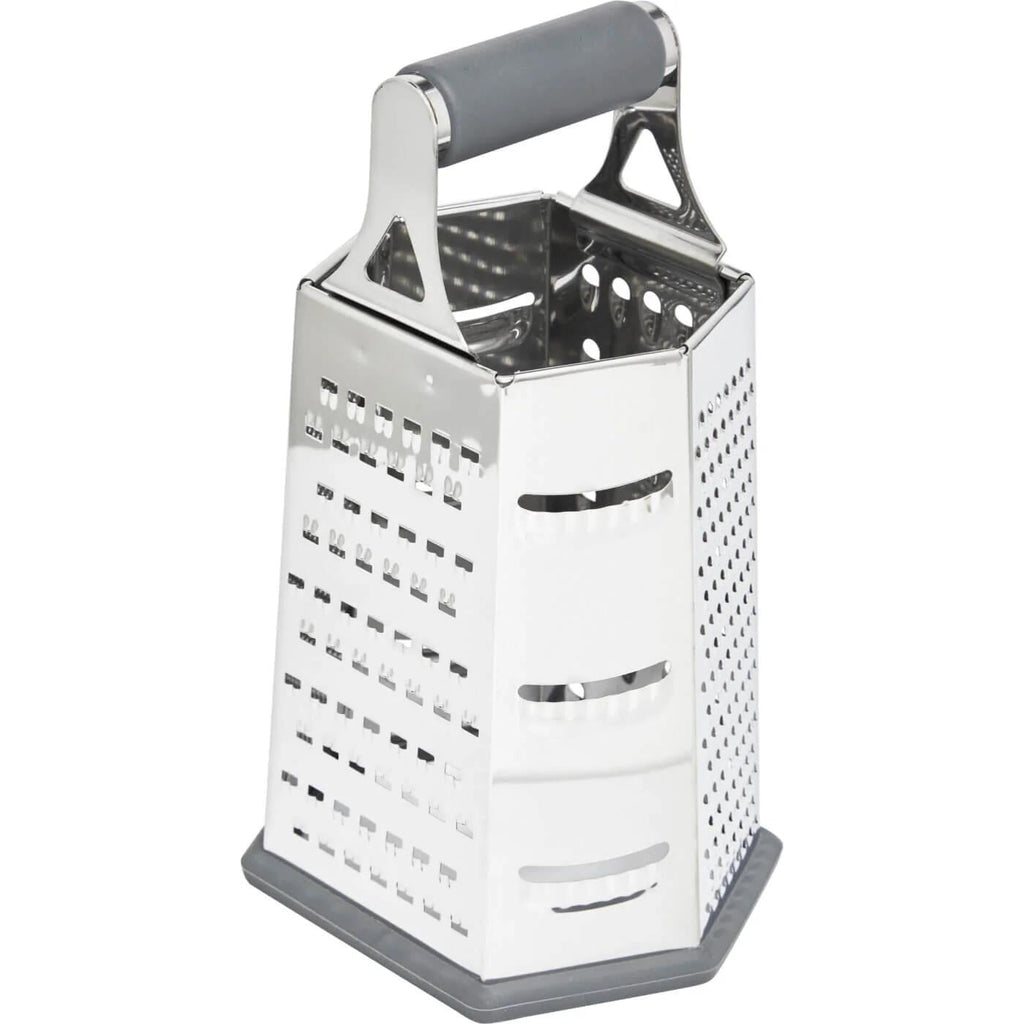 Ideenwelt 6-Sided Stainless Steel Box Grater