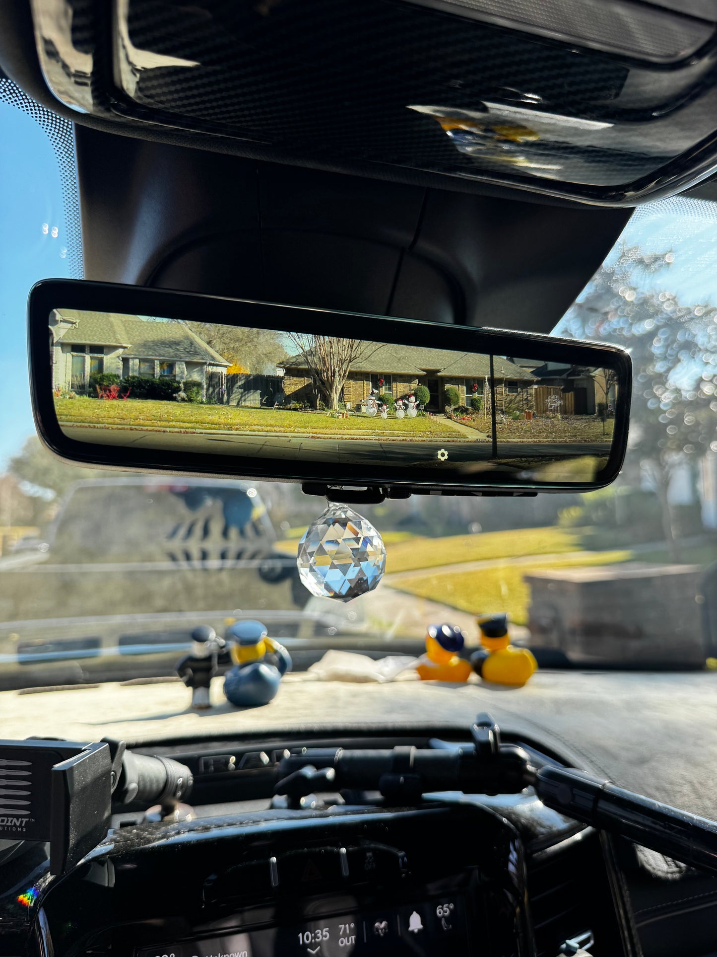 2019-2022 Genuine Mopar Ram 2500 3500 Digital Rear View Mirror Plug-and-Play Kit