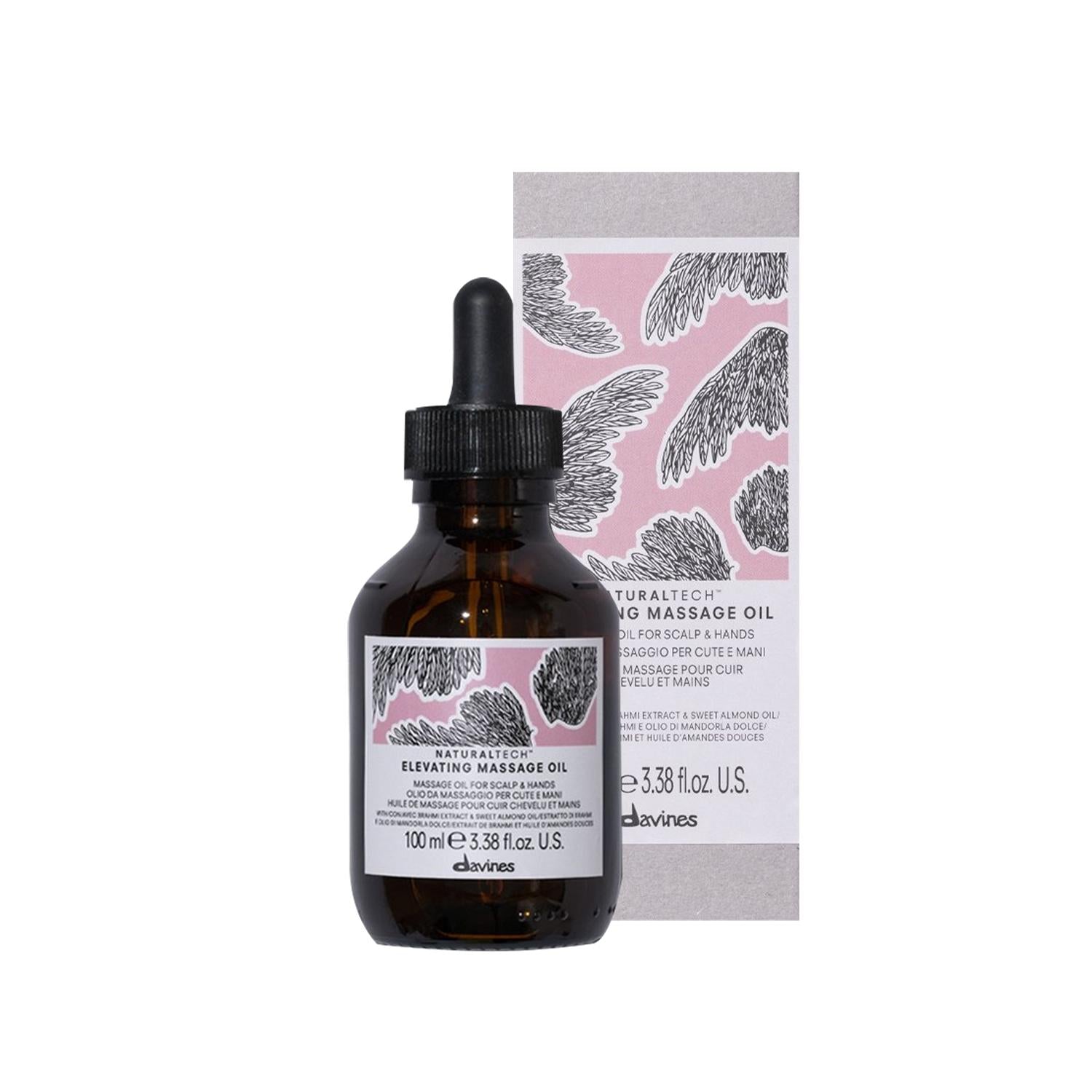 Davines Elevating Massage Oil - Nourishing Hair Care for All Hair Types, 3.38 fl oz