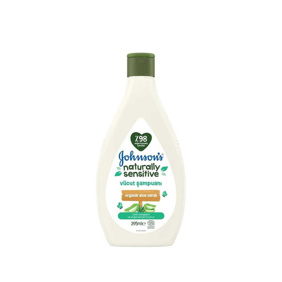 Johnson's Baby Naturally Sensitive Body Wash 395 ml