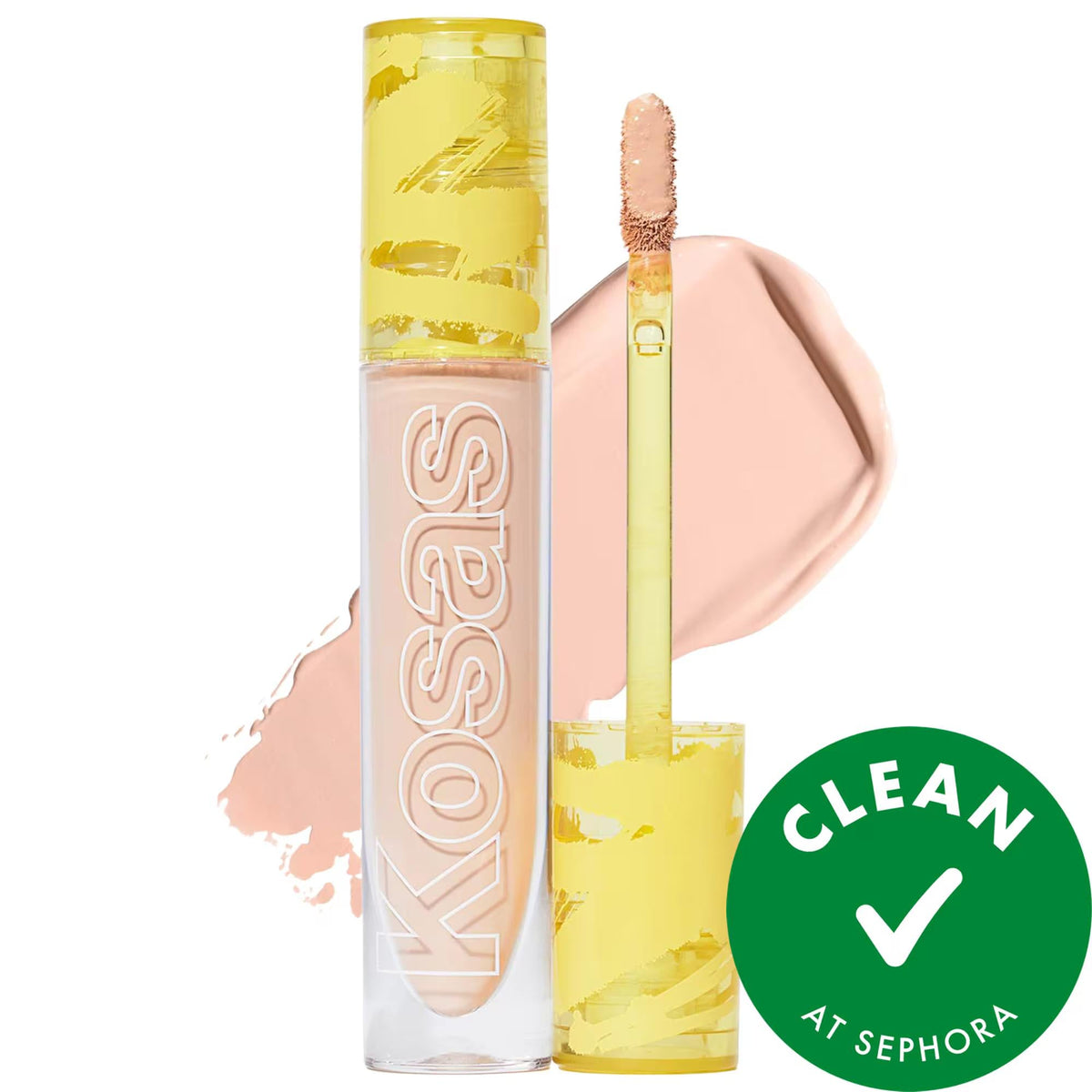 Revealer Creamy Brightening Concealer: Caffeine & Hyaluronic Acid for Dark Circles, Vegan, Cruelty-Free, Radiant Finish