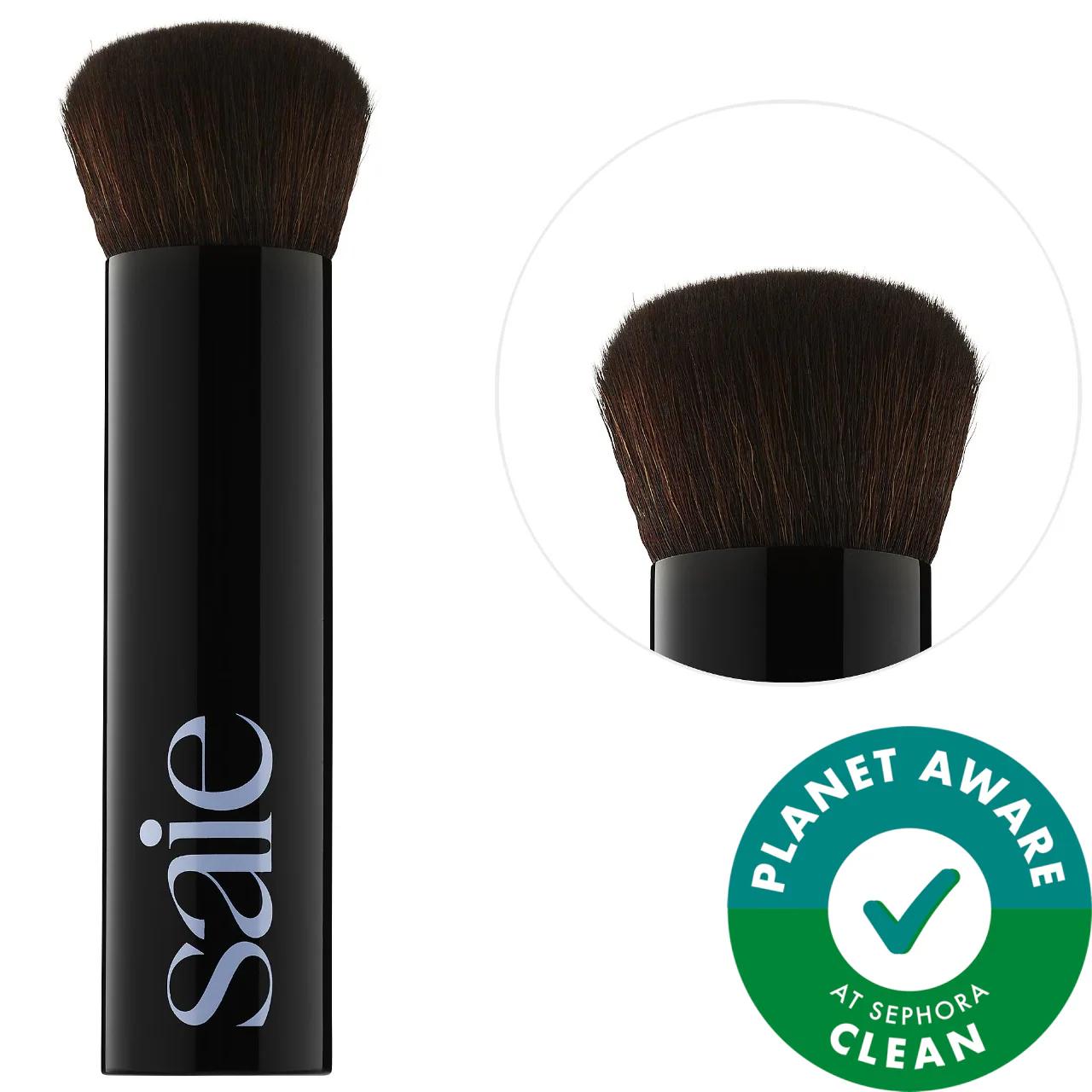 The Base Foundation Brush: Flawless, Buildable Coverage with Ultrasoft Synthetic Bristles - Cruelty-Free & Perfect for Liquid Formulas