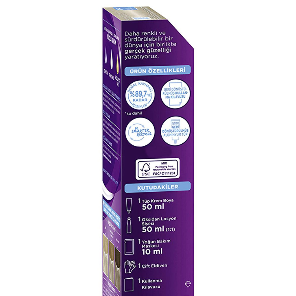 Palette Hair Color 10-1 - Light Ash Blonde with Triple Care Formula for Beauty Enthusiasts | 4.2 fl. oz.