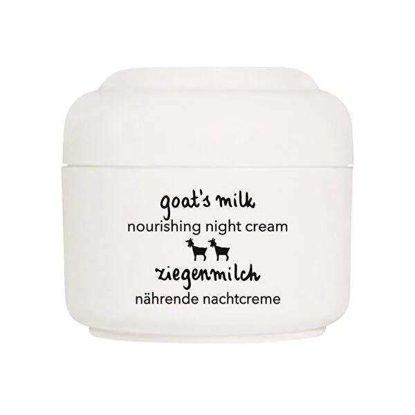 Ziaja Goat's Milk Night Cream for Dry & Wrinkle-Prone Skin - 1.69 fl oz, Natural Anti-Aging Skincare